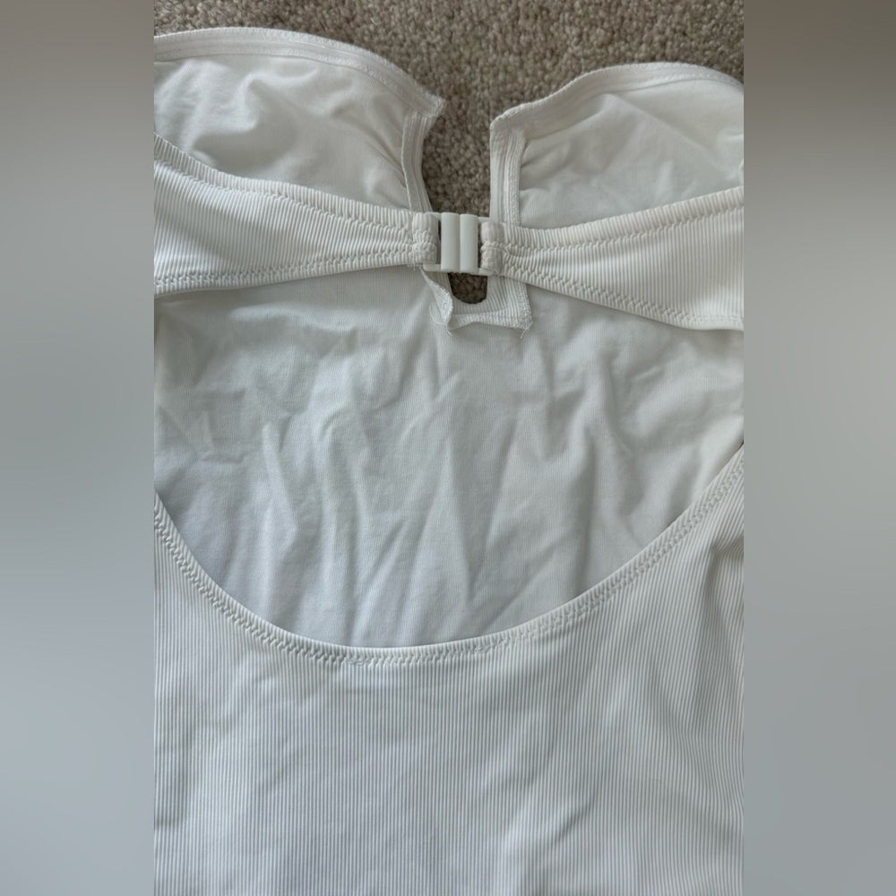 Zara Limited Edition Ruffle Pattern Strapless Bod… - image 3